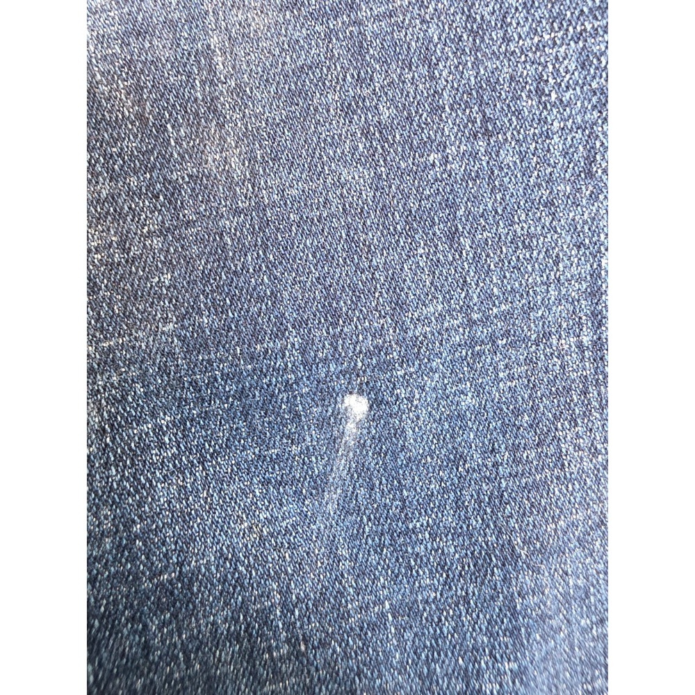 Levis 711 Skinny Jeans Womens 31 Distressed Knee Dark Wash Denim Indigo - Picture 8 of 10